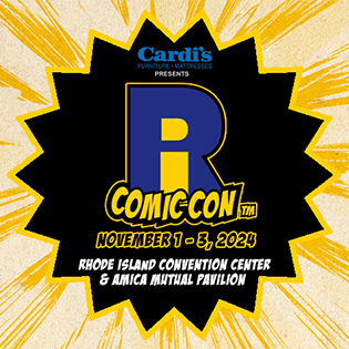 The BIGGEST show in the smallest state! #celebrities, #artists, #cosplay, and #comics! #ricomiccon presented by @nirope and @comicconbyar! Nov. 1-3, 2024!