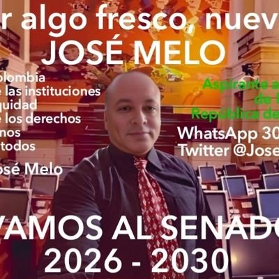 Aspirante al Senado de la República 2026 Exprecandidato a el concejo de Bogotá por el centro democrático estudiante de Derecho por un mejor senado de Colombia