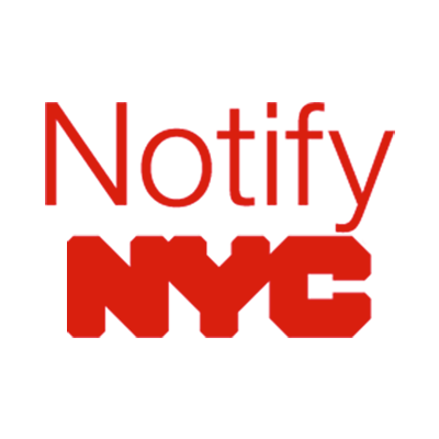El sistema oficial de notificación de emergencias de NYC. Provee información importante sobre eventos y servicios de emergencia.
  https://t.co/ynUOwLFZGD