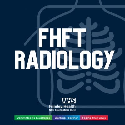 All Radiology at Frimley Health NHS Foundation Trust. Any questions about our departments or staff groups, get in touch! fhft.radiologytwitter@nhs.net