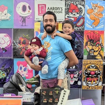 Hi I'm Aaron. Born and raised in MKE. Artist, dad, anti imperialist. Free Palestine. go pack go and bucks in six. Brewers are fun.