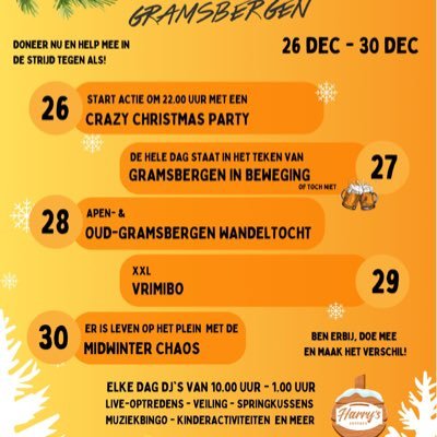 Updates mbt het Glazen Huis in Gramsbergen t.b.v. Stichting @ALSnederland. Ieder jaar tussen kerst en oud&nieuw.