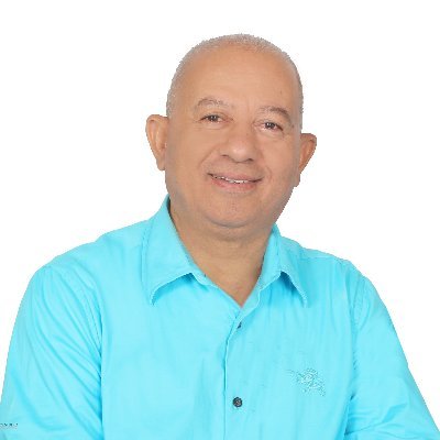 Jesús Minier Regidor, un auténtico representante de la comunidad de Santo Domingo Oeste, con 40 años en el PLD, realizando trabajos políticos y sociales.