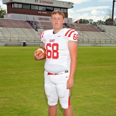 Saint Stephens High School football, Left Guard/Left Tackle #68 Sophomore 2026. | 6’4 270lb phone number (828) 838-2506| Head coach Kyle Lowman | 4.0 GPA