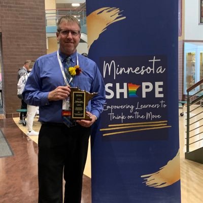 2023 MNSHAPE Health Teacher of the Year, dad, husband, Hands on Health Education, MSHSL VB, BB, SB, BB official. St. James High School - St. James, MN