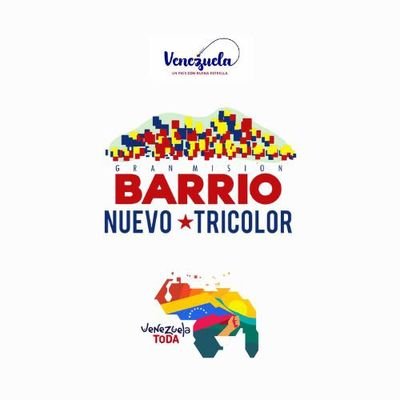 Cuenta Oficial de la Coordinación de Distrito Capital de la Gran Misión Barrio Nuevo Barrio Tricolor @BarrioDtto