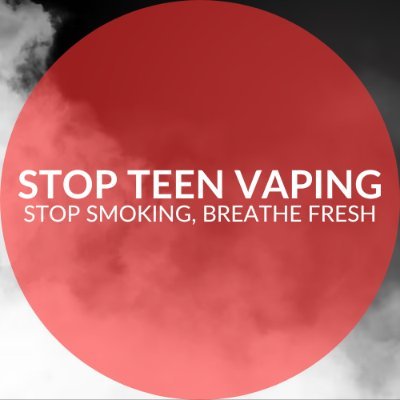 Helping teenagers understand and make positive choices! Use '#stopsmokingbreathefresh' to support! Remember to huff not puff!