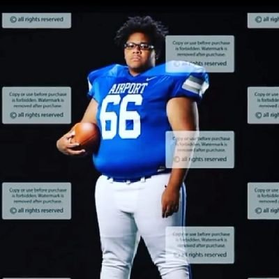 I got to @airporthighschool and I play football there to my number is #56 and I play defense of nose guard