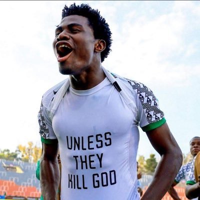 ❤️⚽️ Isaiah 54:17 NIGERIAN U20🇳🇬 UNLESS THEY KILL GOD
