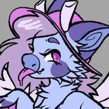 *profile pic not  my artwork* queer, crafter, furry