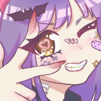 Vtuber vamp 🦇 Furra 🦇 Comisiones abiertas 
Diseño de vtuber, banners y overlays hechos por mí :3

Modelado: @pimienta_kast

#Mooncakeart