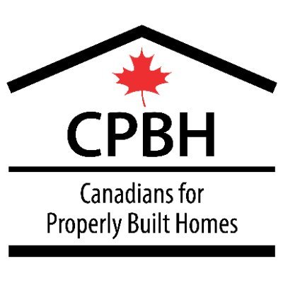 CPBH is an independent, national, not for profit corp dedicated 2 healthy, safe, durable, energy efficient residential housing for Canadians. RT not endorsement