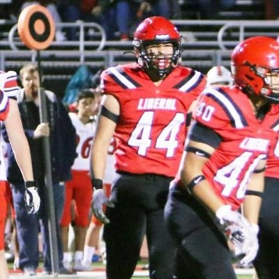 Liberal High School | C/o 2026 | 6’2 220 | LB/TE | #44| 3.6 GPA