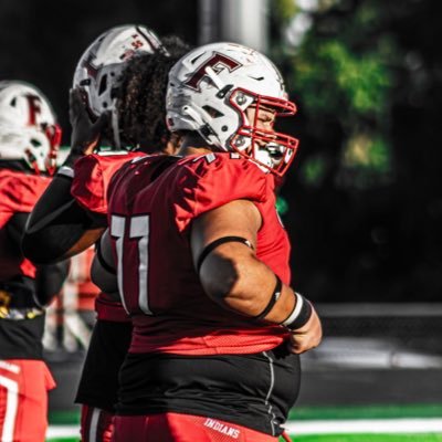 W:270 H:6’0 GPA: 3.3// MAXES: B:280 S:365// c/o ‘25//Football OL/DL/Wrestler//FHS