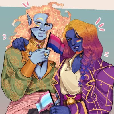 gabby aka trash bard ✨lvl 29🌙 nerd in love with animals, videogames, ttrpgs, and cosplay 💫 (they/them) ✊🏼💖💛💙 header by mimipippin, pfp by @/ruanauden