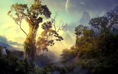 Scenery post