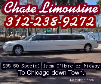 Chicago Limousine offers the best special in town, $55.00 To Or From O`Hare or Midway to Chicago Loop , NO HIDDEN FEES . For over 10 years, Chicago Limo and Car