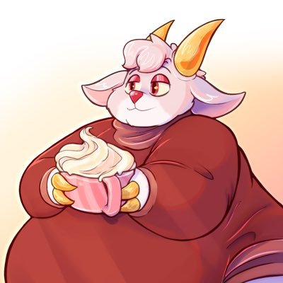 Age 24 A Goat who’s bloat that floats. best known for being chatty and being a fatty. Banner by @BigTimeKudo and pfp by @clown_honkers