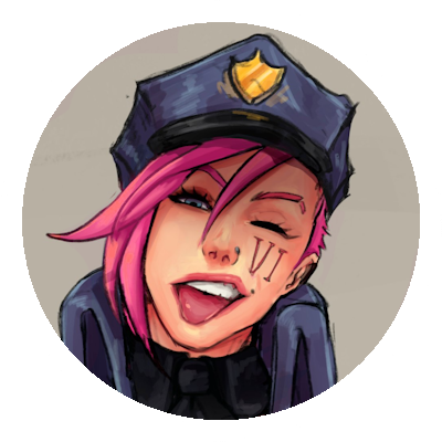 Piltover's Deputy Sheriff and local glutton. Uses her stomach to act as judge, jury, jail, and executioner.
Played by @JinxedWriting