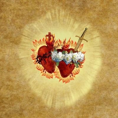 My SocMed Journal consecrated to the Two Hearts. 
For without Our Lord in the Eucharist and Mary in the Rosary, we have nothing, we are nothing!