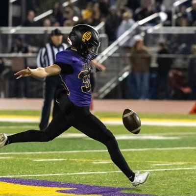 Lake Braddock HS (VA) C/O 2025 Punter || 6’0” || 190 || Left Footed || 2nd team all region || 1st team all district unanimous ||