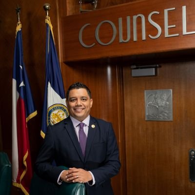 Houston City Council Member, District I. East End born, Hobby resident. Father of 4 w/ amazing wife. Politics, current issues and serving community.