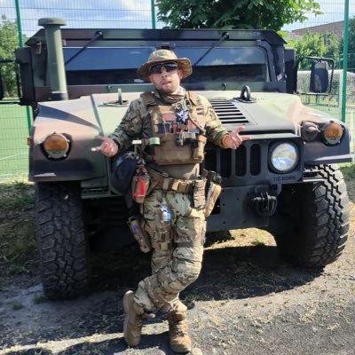 Combat medic. I hope and pray for the best for my country Ukraine 🇺🇦