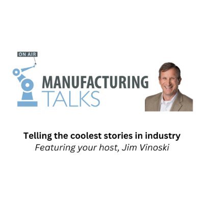 There are millions of cool stories in manufacturing. We help share them by talking to the people who are making them happen.