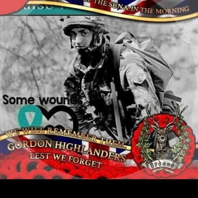 veteran and proud Gordon Highlander…