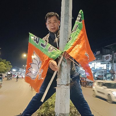 Voice president BJYM itanagar District unit (AP) india