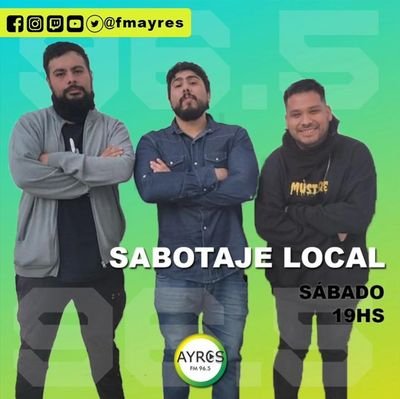 Sábados de 19 hs a 20 hs por @fmayres