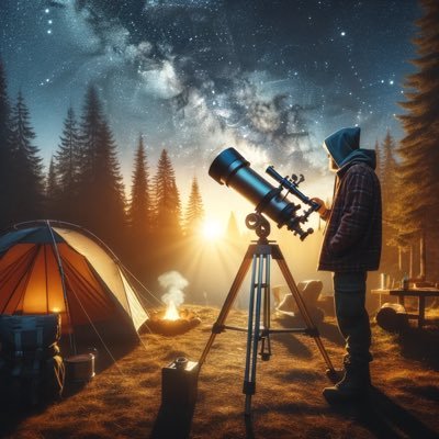 キャンプ、天体観測が好きです。天体観測には、超ハイテク天体望遠鏡UNISTELLAのeVscope2を使用し、遥か遠くの銀河や星雲、星団などを撮影しています。YouTubeチャンネルhttps://t.co/iSsYWLMeF4  #黒ノ巣会