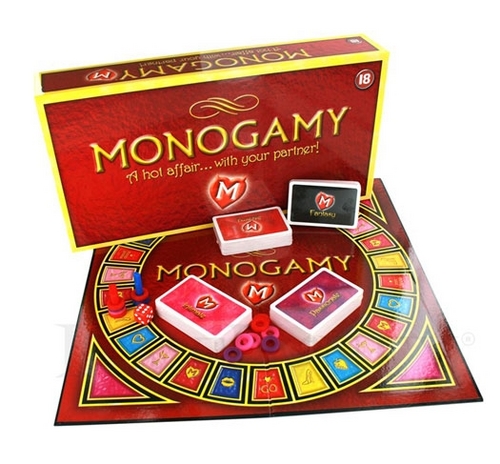 Monogamy Game - A Hot Affair with your Partner. The naughty board game for two that will revolutionise your relationship and take it to another level...