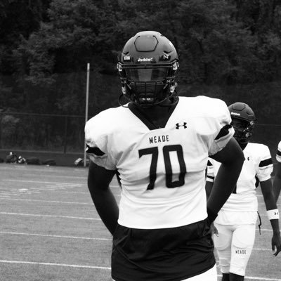 Athlete- weight:280, height: 6’4, positions: RT/DT 2024 Meade Senior High School, 2x all county player