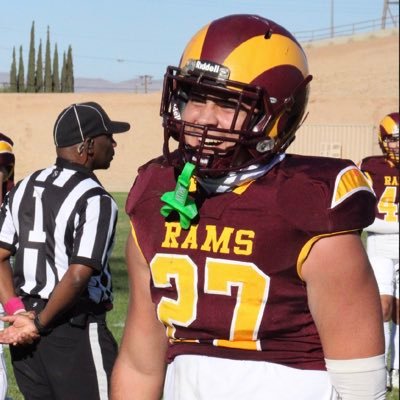 VictorValley College LB-LS/True freshman/Height 6’2/Weight 225/Full Qualifier/Phone Number 760-813-1014/Email drews075@gmail.com/NCAA ID-2306937002