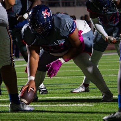 6’0 315lbs, Center/Athlete for Justin F. Kimball High School Dallas, Tx