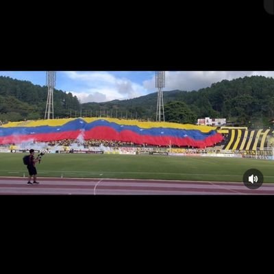 hincha fiel del grande de Venezuela Deportivo Táchira, de los gloriosos Navegantes del Magallanes, hala Madrid