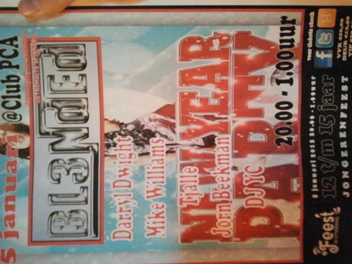 BL3NDED - 5JANUARI @CLUB PCA (spinnerij Amstelveen) - 13t/m15jaar -line up kijk ava