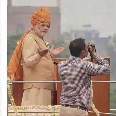 Sigma Raju. Proud to serve Modiji. One Nation, One Camera.