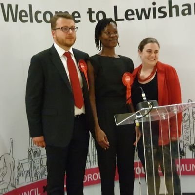 Lee Green's Labour and Co-operative team | Cllr James Rathbone @JamesARathbone | Cllr Ese Erheriene @ese_journo | Cllr Eva Kestner @929Eva