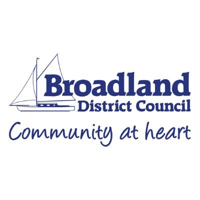 Broadland District Council based in Norfolk, East of England. We respond during working hours 9am-5pm Monday to Friday (not bank hols).