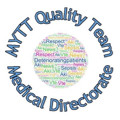 The Quality team MD portfolio includes:
-Deteriorating Patients
-NEWS2
-Sepsis
-Acute Kidney Injury (AKI)
-Venous Thromboembolism  (VTE)
-ReSPECT