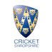 Cricket Shropshire (@CricketShrops) Twitter profile photo