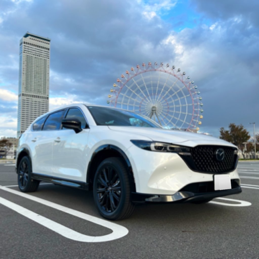 緑のロードスター乗ってました！GK5フィットRS(MT)お世話になりました。 CX-8 スポーツアピアランス無事納車