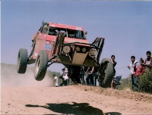Dad. Stuntman. Off Road Desert Racer.