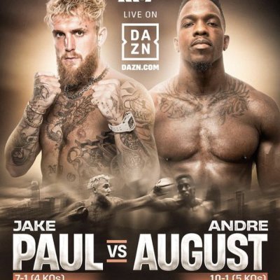 Jake Paul vs. Andre August Boxing Fight Announced for December 15 in Orlando