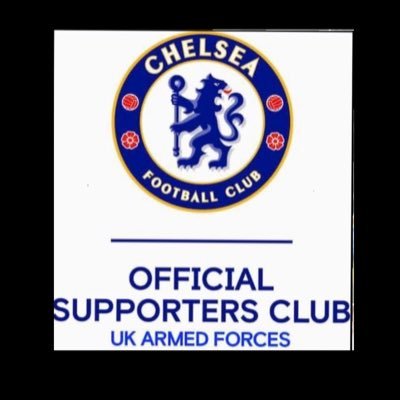 The Official @chelseafc Supporters Club for serving members and veterans of our UK Armed Forces - Navy - Army - RAF - Views my own.