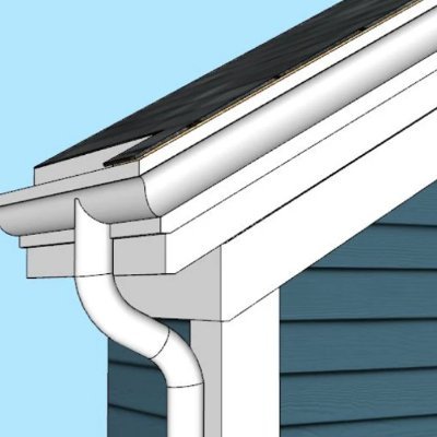 Duragutter is an engineered designed high-end gutter for modern, historic, traditional and multi-unit homes. Designer: David Hornstein, Light House Design