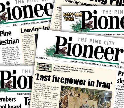 Weekly newspaper from Pine City, MN