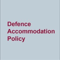 Defence Accommodation Policy (@defenceaccompol) Twitter profile photo
